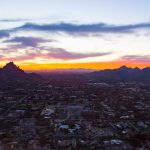 Sunset over Phoenix